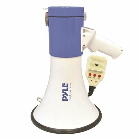 Pyle Indoor/Outdoor 50W Megaphone/Bullhorn w/Record, Siren and Talk Modes PMP59IR
